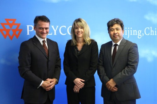 Polycom̫^(q)ձȺޅ^(q)Hansjoerg Wagner (һ)PolycomȫNۈ(zh)иTracey Newell()PolycomЇ^(q)(jng)(һ)